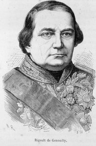 Portrait of Rigault de Genouilly by Unknown artist