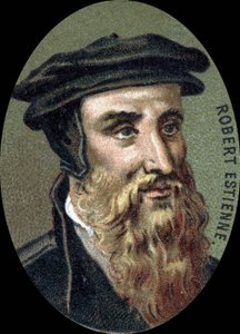 Portrait of Robert Estienne (1503-1559), French printer