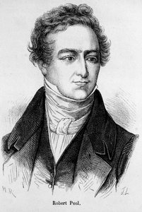 Portrait of Robert Peel, British politician (1788 - 1850) by Unknown artist