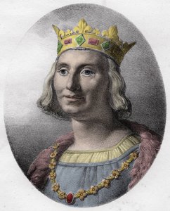 Portrait of Saint Louis IX (1214-1270), King of France by Unknown artist