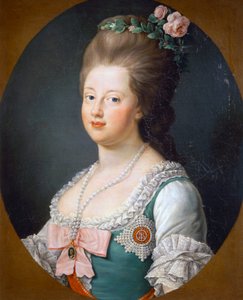 Portrait of Sophie Dorothea of Wurttemberg by Unknown artist