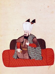 Portrait of Sultan Amurat III (1574-1595) (1828) by Unknown artist
