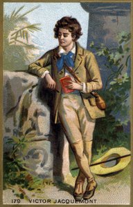 Portrait of Victor Jacquemont, French botanist and traveler