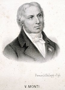 Portrait of Vincenzo Monti (1754 - 1828), Italian Poet