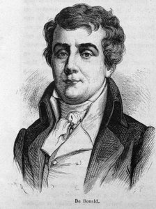 Portrait of Viscount Louis De Bonald (1754 - 1840) by Unknown artist