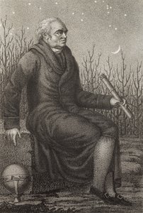 Portrait of William Herschel (1738-1822) German-born British Astronomer by Unknown artist