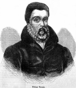Portrait of William Tyndale (Tindale) (1494-1536), Welsh theologian and translator by Unknown artist