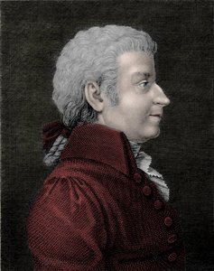 Portrait of Wolfgang Amadeus Mozart young (1756 - 1791) composer by Unknown artist