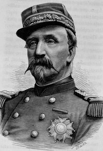 Portrait of the Duke of Aumale (Charles de Lorraine) (1822 - 1897). Engraving from 