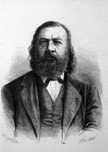 Portrait of the French Writer Theophile Gautier