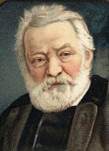 Portrait of the French Writer Victor Hugo (1802 - 1885)