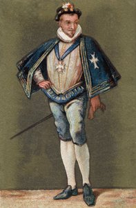 Portrait of the King of France Henry III (1551-1589)