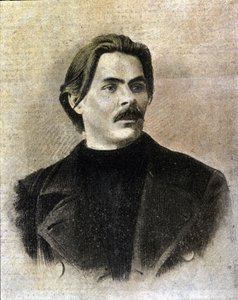 Portrait of the Russian writer Maxim Gorki (Gorkij) (1868 - 1936)