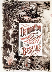 Poster of La Damnation de Faust by Hector Berlioz
