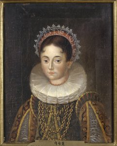 Portrait of Princess Elizabeth of Sweden, Duchess of Mecklenburg