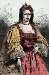 Queen Anne - Portrait of Anne Stuart (1665-1714), Queen of England, Ireland and Scotland