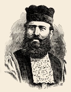 Rabbi Benjamin Artom, Haham of the Spanish and Portuguese Jews of Great Britain by Unknown artist
