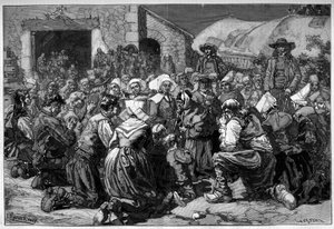 Regional custom of France, Breton marriage: beggar prayers for the spouses