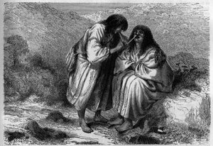 Remedy for the common cold: the insufflation of tobacco among American Indians by Unknown artist