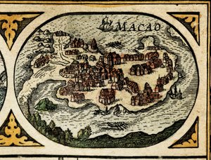 Representation of Macao (detail) by Unknown artist