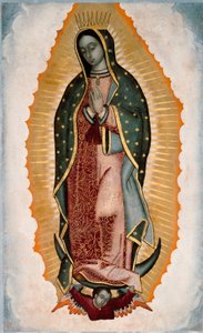 Representation of the Virgin of Guadalupe