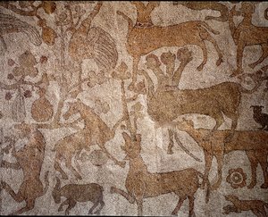 Representation of the Imaginary Indian Fauna Symbolizing the Exploits of Alexander the Great, King of Macedon During the Conquest of India