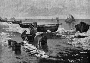 Return of the Fishermen at Belle Isle in Brittany