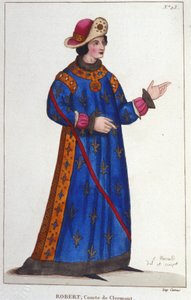 Robert of France, Count of Clermont. Capetian Prince.