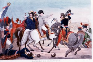 Russian Campaign: Napoleon I at the Battle of the Moskova by Unknown artist