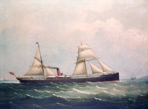 S.S Fooksang by Unknown artist