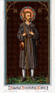 Saint Benedict of Nursia as a pilgrim by Unknown artist