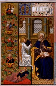 Saint Matthew Writing the Gospel by Unknown artist