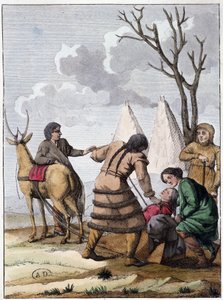 Samoyed marriage, early 19th century