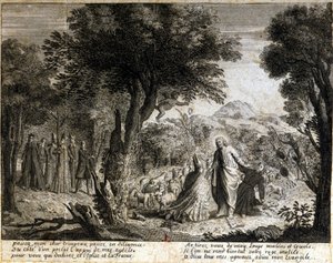 Satirical vignette against Jansenism. by Unknown artist