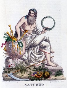 Saturn (corresponds to the Greek god Cronos) by Unknown artist