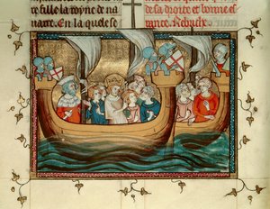 Seventh Crusade: King Louis IX of France Arrives in Nicosia, Cyprus (c.1245)