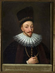 Portrait of Sigismund III Vasa, King of Poland (1566-1632) by Unknown artist