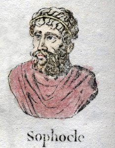 Sophocles (c. 496-406 BC), Greek tragic poet by Unknown artist