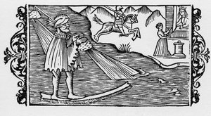 Sorcerer Crossing the Sea by Means of a Sorcery - in 