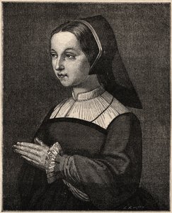 St Jane Frances de Chantal - Portrait of Saint Jane Frances de Chantal (Jeanne-Francoise Fremyot, Baroness of Chantal) by Chantal Founder of the Visitation (1572-1641) by Unknown artist