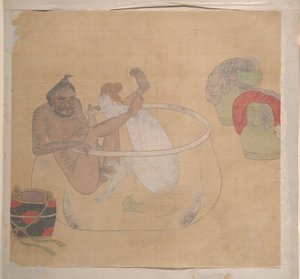 Tartar Officer with Blonde Lady by Unknown Artist