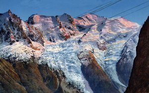 Telepherique Planpraz-le-Brevent, Chamonix, Haute-Savoie, Rhone-Alpes, France