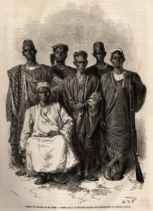 The African escort of Mage by Unknown artist