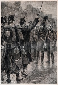 The Arrest of Victor Schoelcher at the Saint Antoine Barricade, 4th December 1851 by Unknown artist