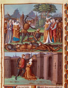 The Battle of Horatii and Curiatii by Unknown artist