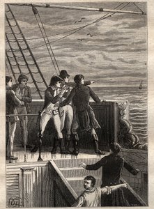 The Expedition to the Southern Lands by Nicolas Baudin: sailors off New Holland report a veil on the horizon