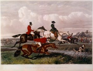 The Fox Hunt by Unknown artist