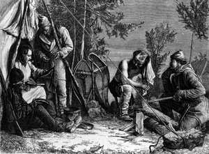 The Life of Trappers (Professional Hunters) in Canada: The Camp