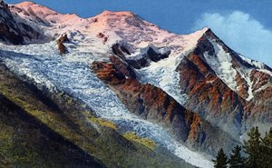 The Mont Blanc Chain from Le Brevent, Chamonix