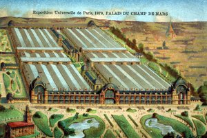 The Palais du Champ de Mars at the Universal Exposition of Paris in 1878 by Unknown artist